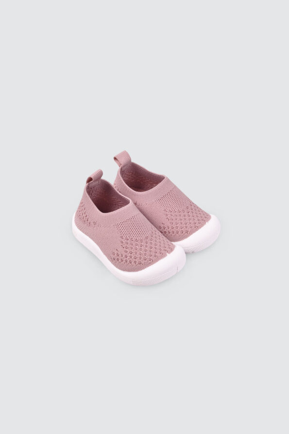 BMR-TP-02-Slip-On-Prewalker-Sock-Shoes-Dusty-Pink-2