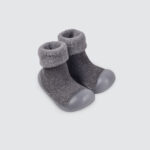 TNSS01-Slip-On-Prewalker-Sock-Shoes-Grey-3