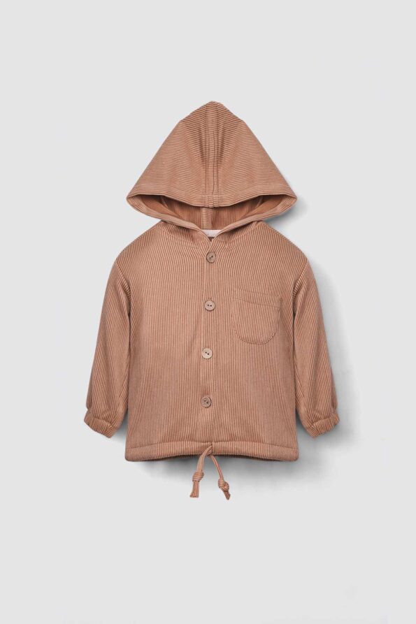 Flynn Kids Hoodie Terracotta 1