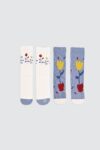 Set-of-2-Long-Socks-Blossom-1