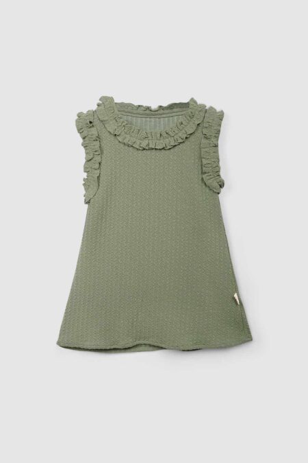 Kana Dress Matcha Green