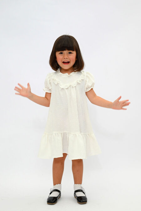 Louisa Dress Broken White