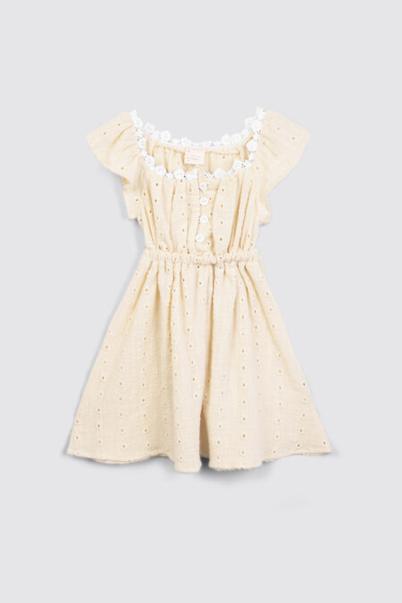 Gianna Dress Creme