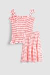 Emma-Set—Pink-Gingham-Model—1
