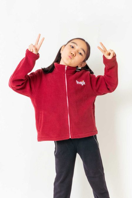 Aaron Polar Fleece Maroon