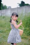 Emma-Set—Black-Gingham-Model—1