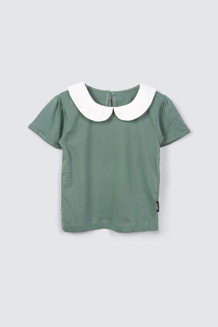 Kara Collar Blouse Mint