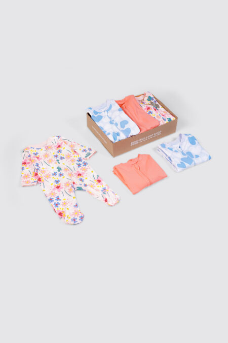 Neruga Starter Pack Coveralls Floral (3 pcs)