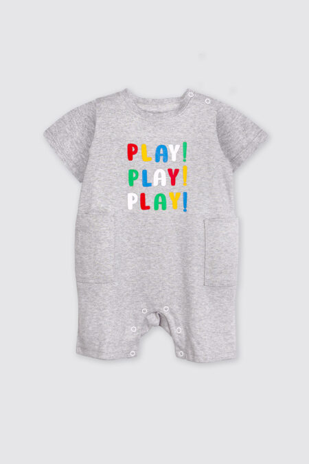 Play Play Play Jumpsuit Grey