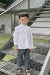 Adam Shirt Kids – On Model 1