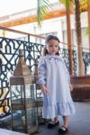 Aisyah-Dress-Blue-on model