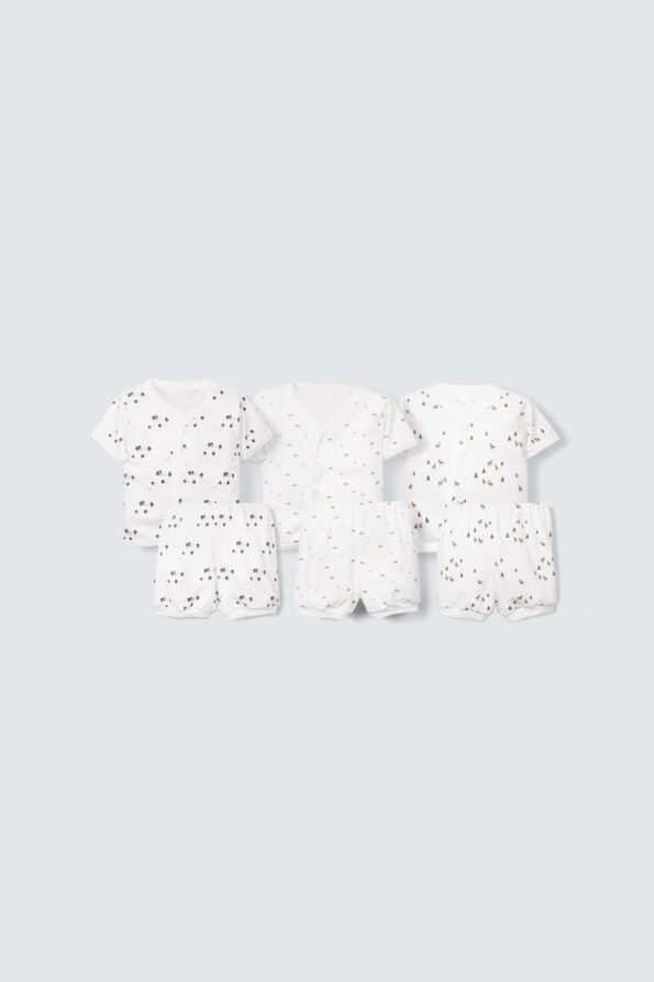 Girls Pajamas Short Triplet Pack 1 1