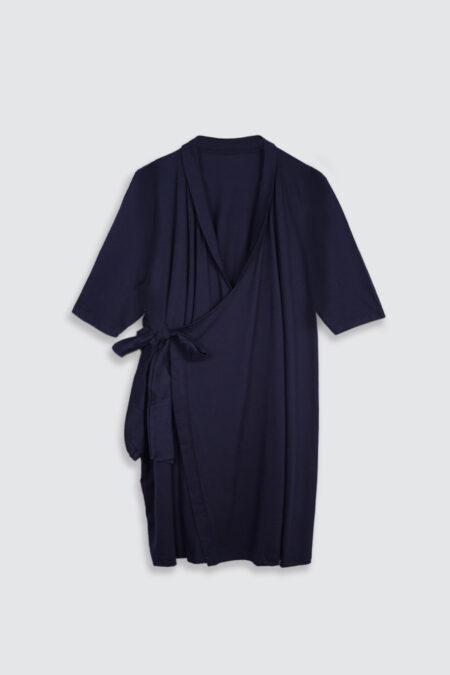 Maternity Kimono Set Navy