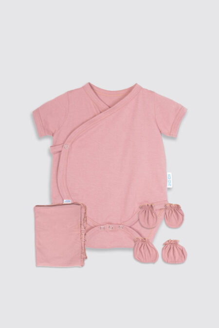 Newborn Set 4 in 1 Salmon