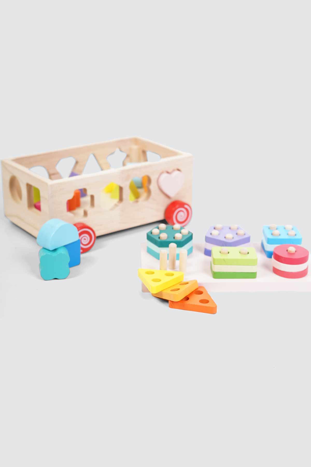 ETSU Shape Sorter Wagon 3 in 1 - 2