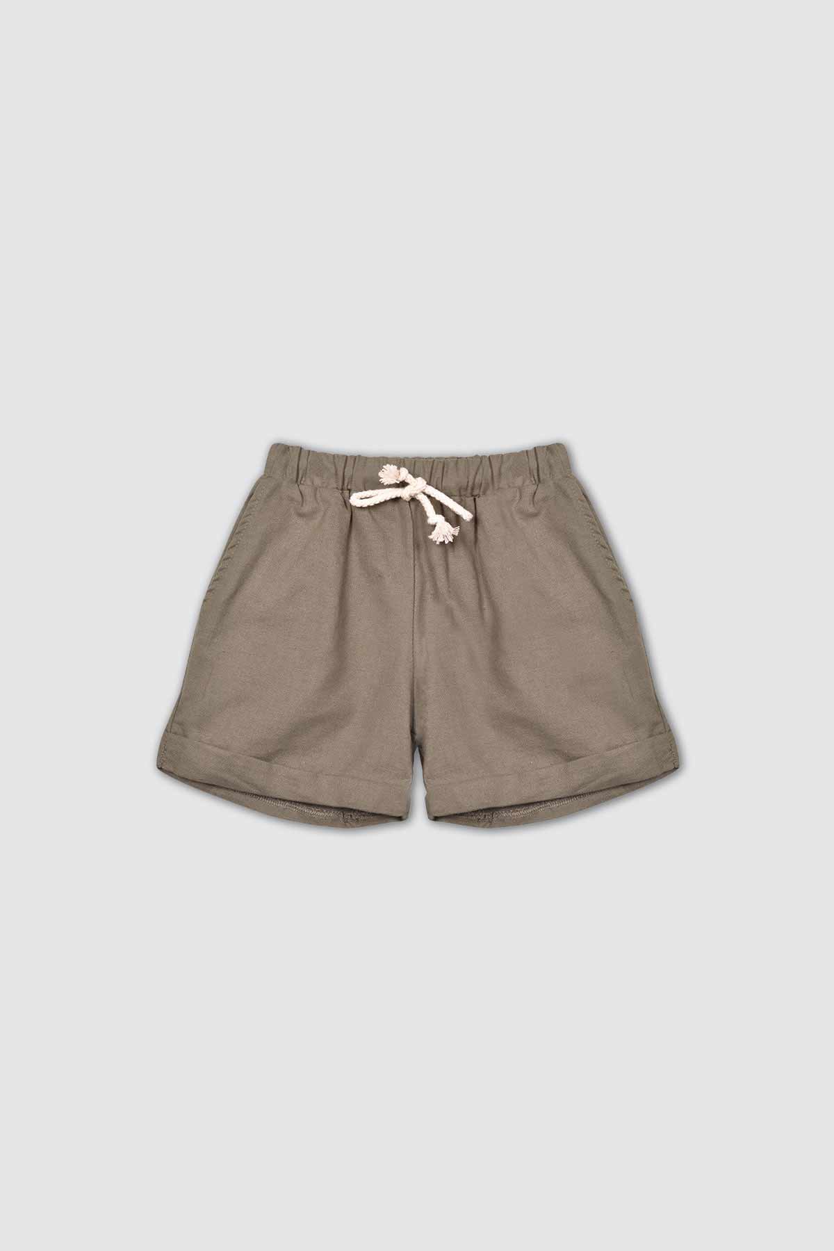 Kyle-Everyday-Shorts-Choco-depan Kyle Everyday Shorts Choco depan