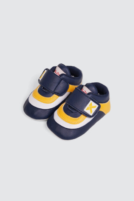 Mini Trainer Lineup Navy Mustard