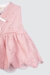 Viona Embroideried Top Pink – Depan