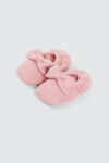 Little Bow Baby Shoes Blush Pink – 1