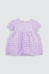 Willow Bubble Dress Lilac – Depan