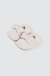 Little Bow Baby Shoes Creamy White – 1