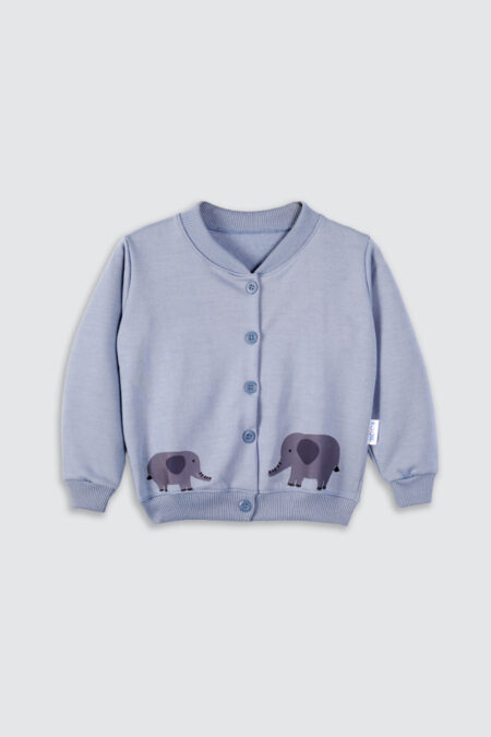 Cardigan Blue Elephant