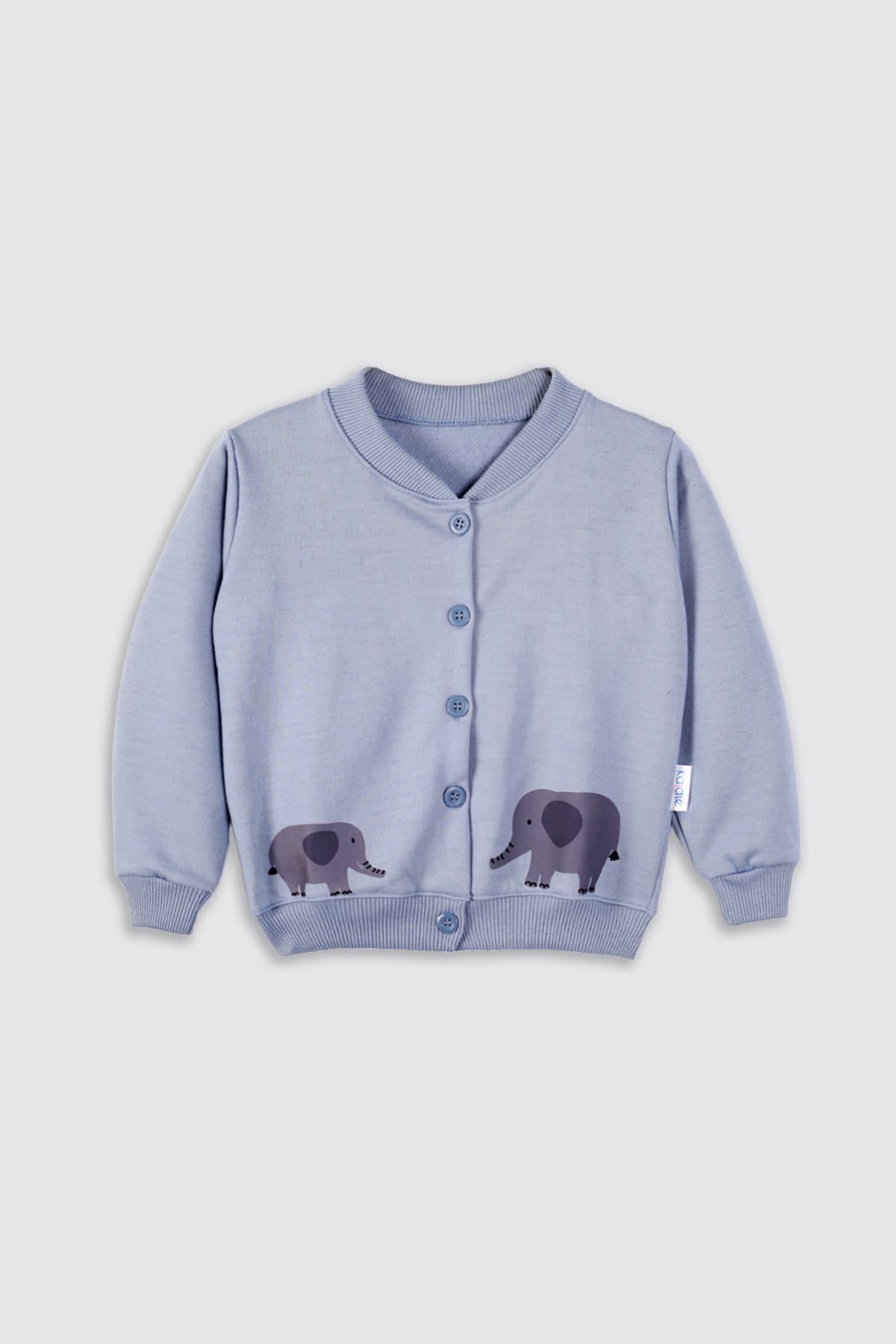 Cardigan Blue Elephant - depan BE 1
