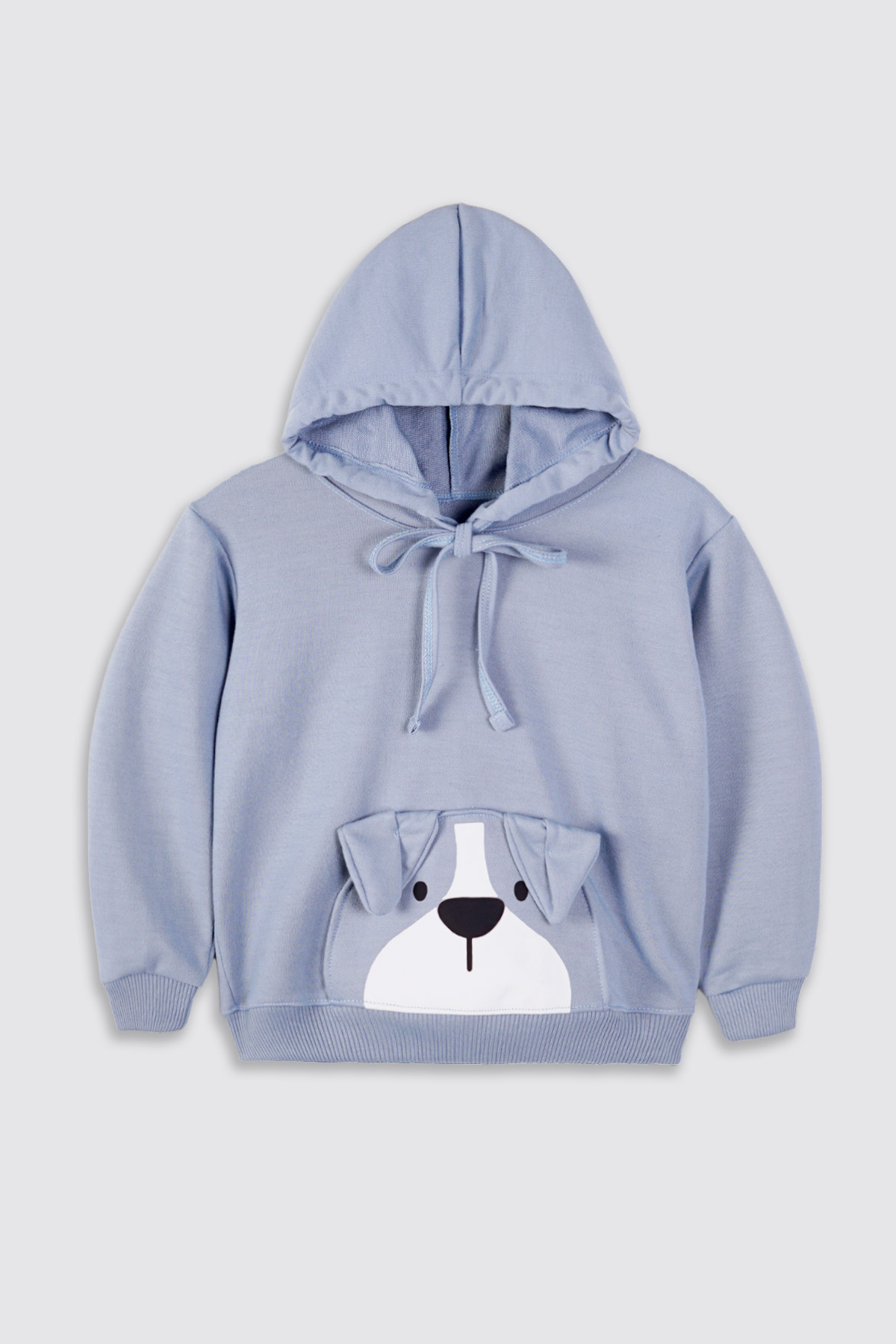 Hoodie Blue Puppy