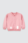 Cardigan Pink Bunny  – Depan