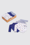 3 Pack Long Sleeve Bodysuit Mix Vehicle