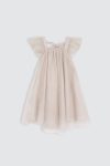 Fiona Dress Milky Brown – On Model 2