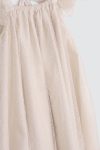 Fiona Dress Milky Brown – On Model 2
