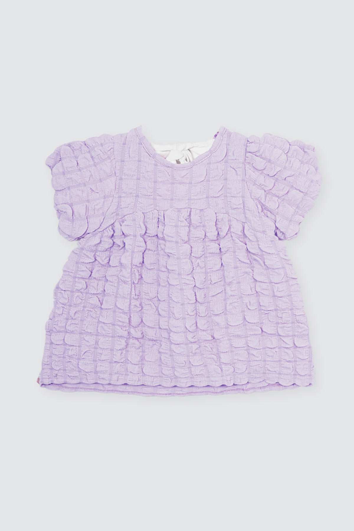 Bubble Dress Lilac Depan Lilac 2