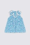 Daffodil Dress Blue Floral Depan