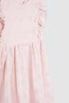 Odette Dress Pink-On Model 2