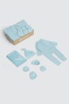 Starter Pack Basic Sleepsuit Aqua Depan