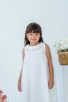 Aurora Dress Broken White On Model
