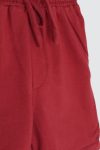 Terry Short Pants Maroon-Depan