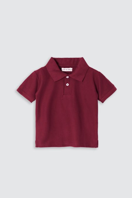 Neil Polo Shirt Maroon