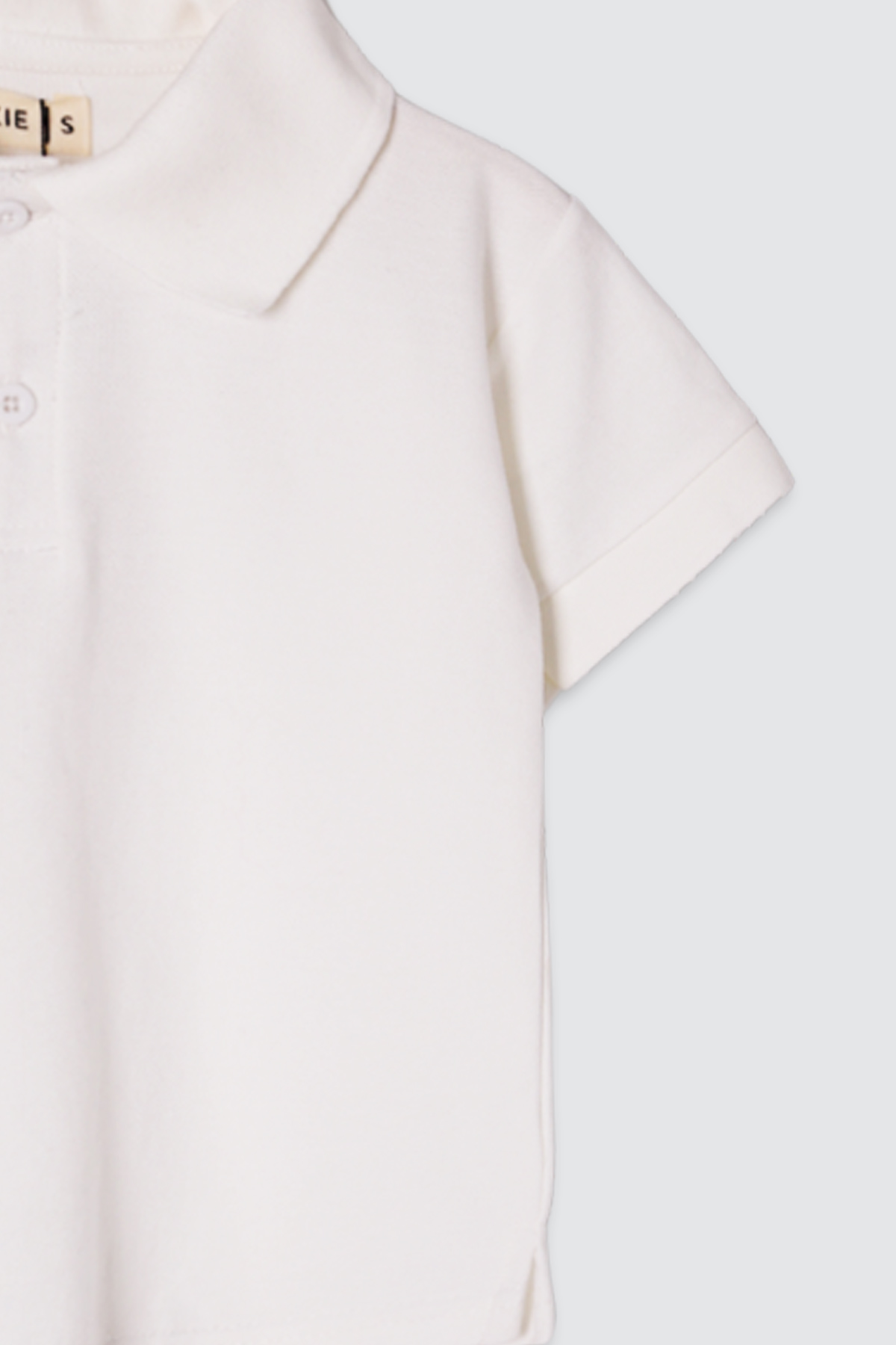 Neil Polo Shirt White-Detail