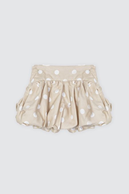 Nessa Balloon Skirt Cream