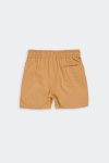 Basic Short Pants Almond Brown Depan