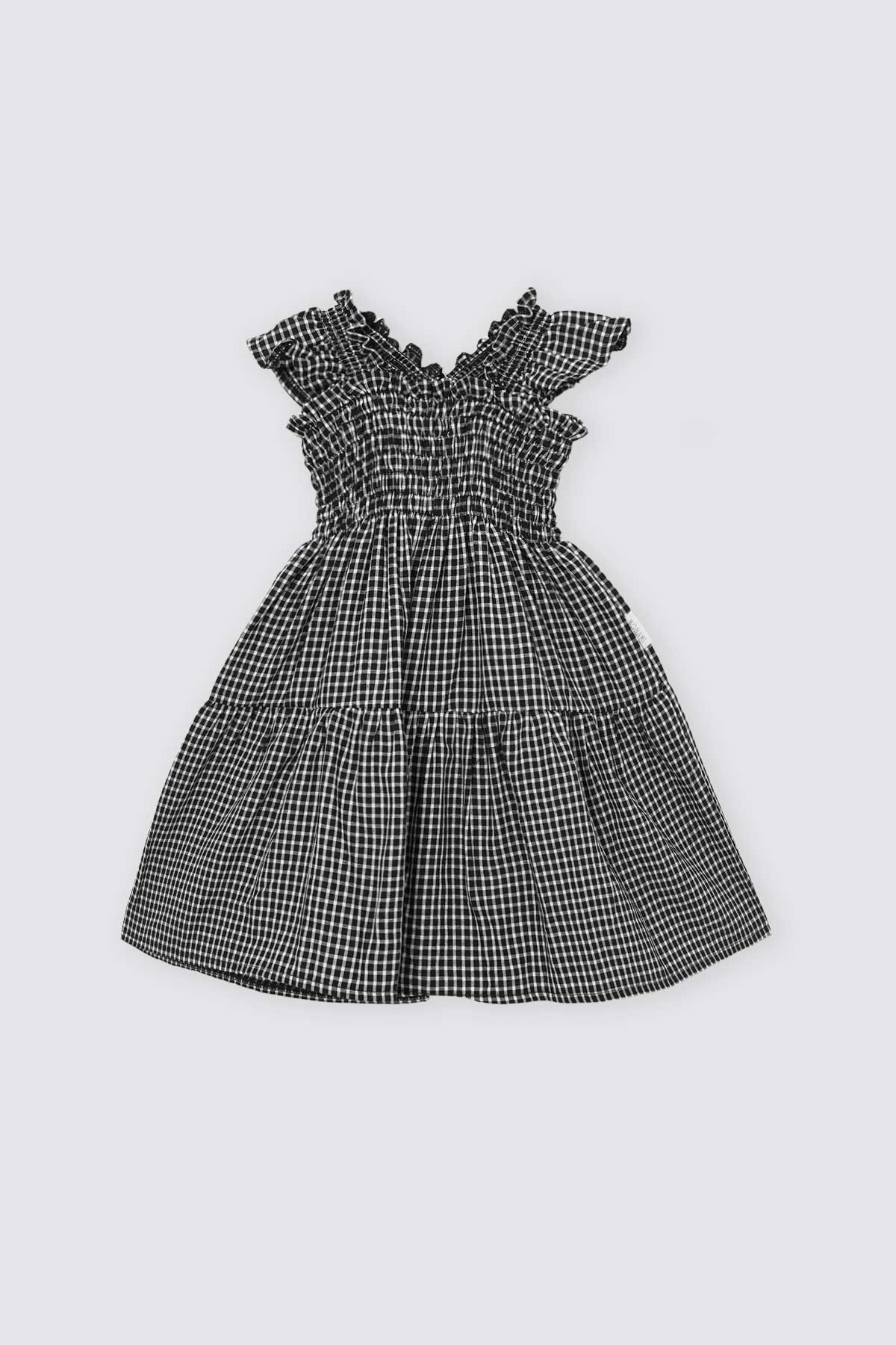 Stella Checkered Black Depan