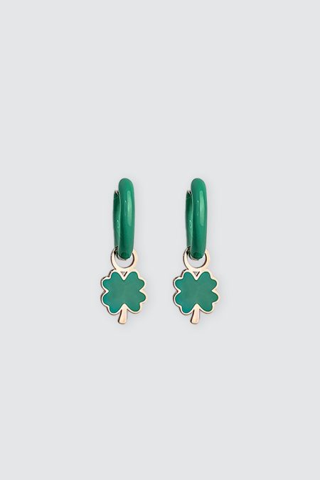 Enamel Lucky Clover