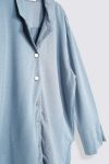 Aoi-Button-Denim-Shirt-On-Model