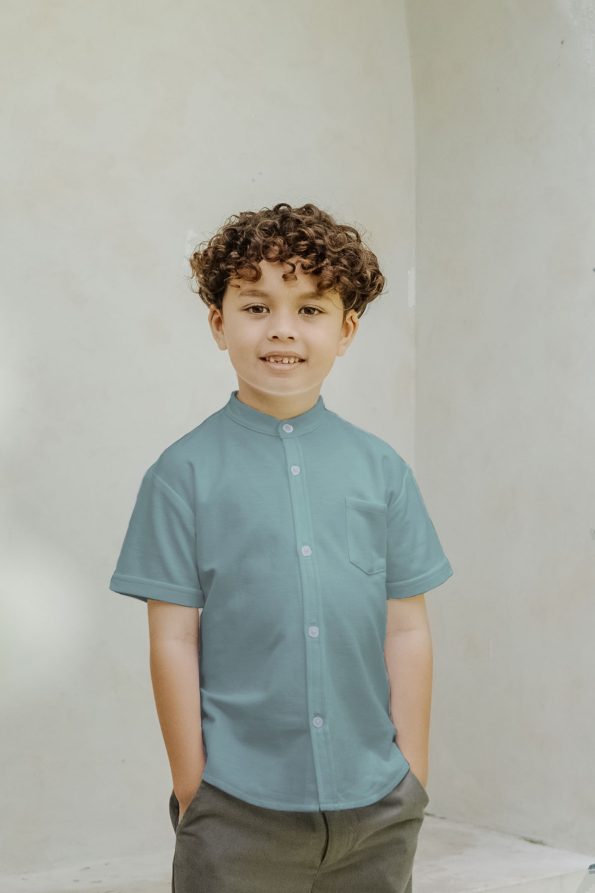 Koko-Short-Sleeve-Mineral-Green-On-Model-595x893