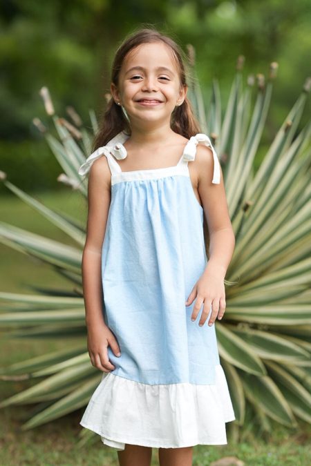 Anika Dress Blue