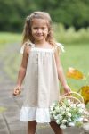 Anika-Dress-Khaki-On-Model