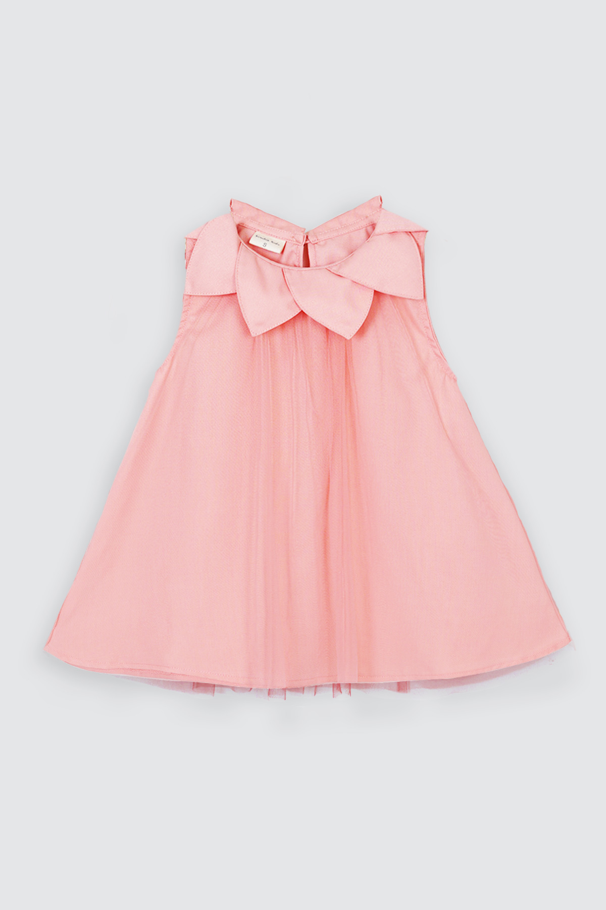 Aurora-Dress-Peach-Depan