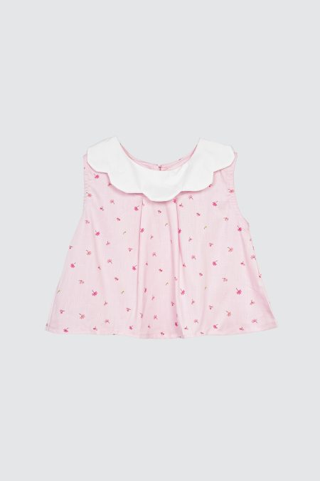 Maurice Top Pink Floral